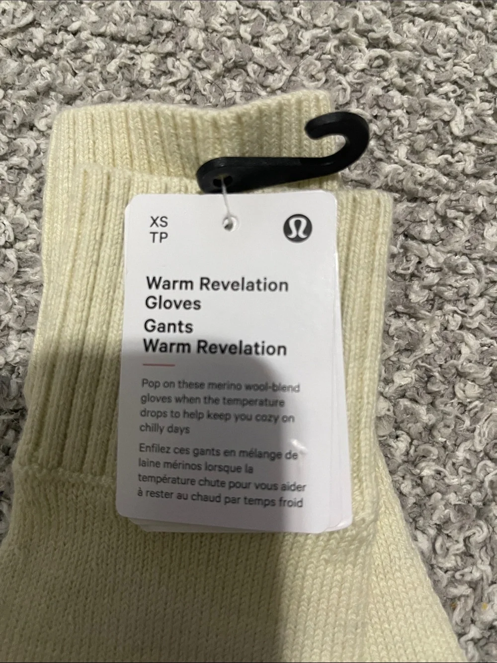 NWT- Lululemon - XS. Warm Revelation Gloves